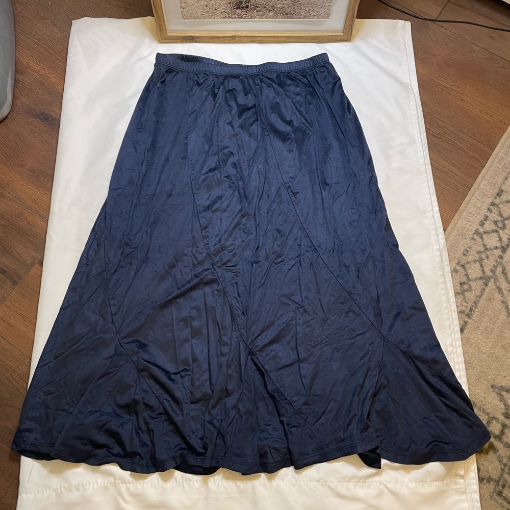 Urban COCO size large velvet blue skirt - Picture 1 of 7